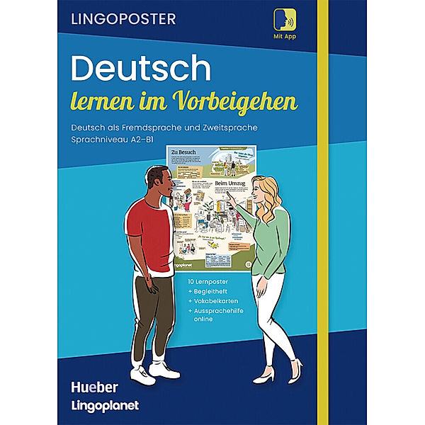 Lingoposter: Deutsch lernen im Vorbeigehen