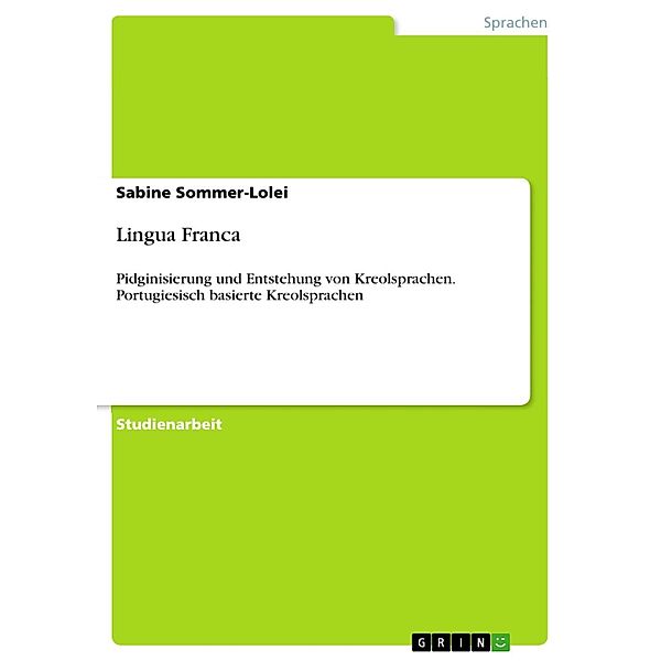 Lingua Franca, Sabine Sommer-Lolei
