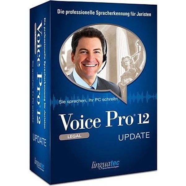 linguatec Voice Pro 12. Legal Edition, Update, CD-ROM
