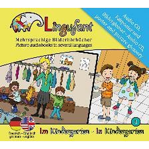 Lingufant - Im Kindergarten Dt.-Engl./CD