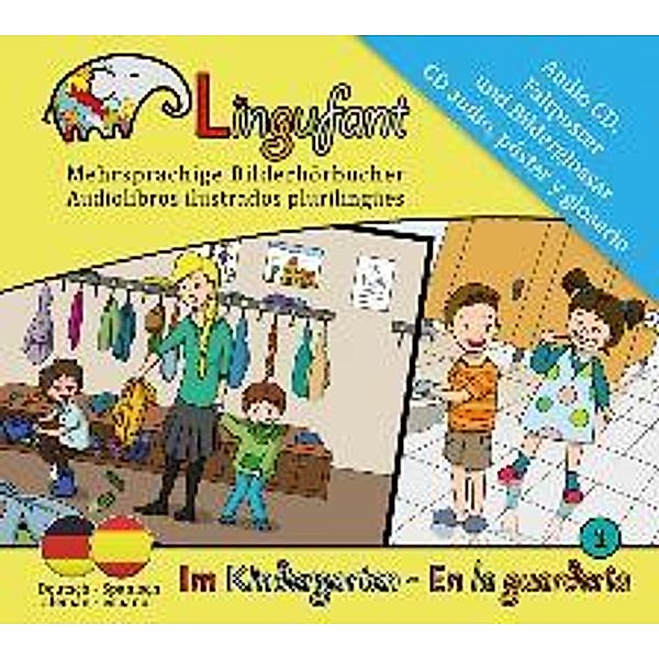 Lingufant - Im Kindergarten Dt-Span./CD