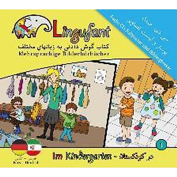 Lingufant - Im Kindergarten Farsi-Dt./CD