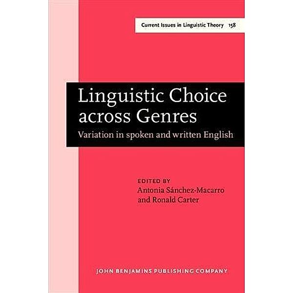 Linguistic Choice across Genres