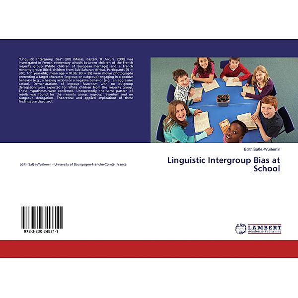 Linguistic Intergroup Bias at School, Edith Salès-Wuillemin