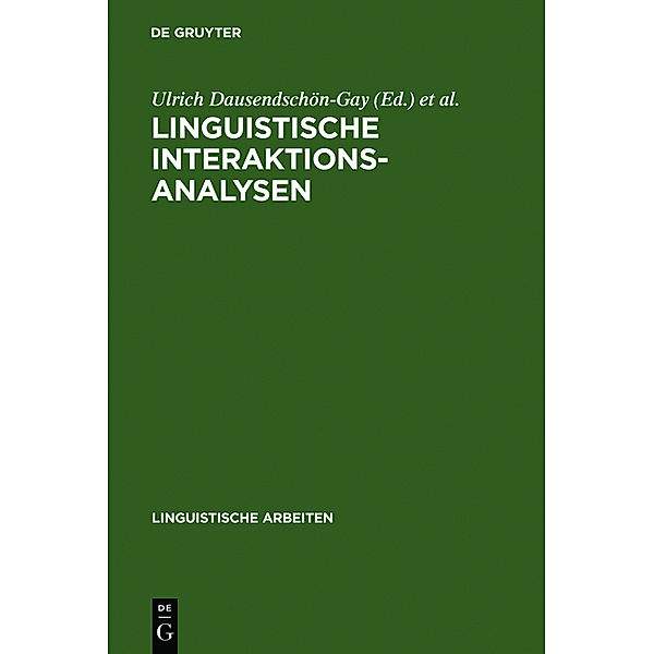 Linguistische Interaktionsanalysen