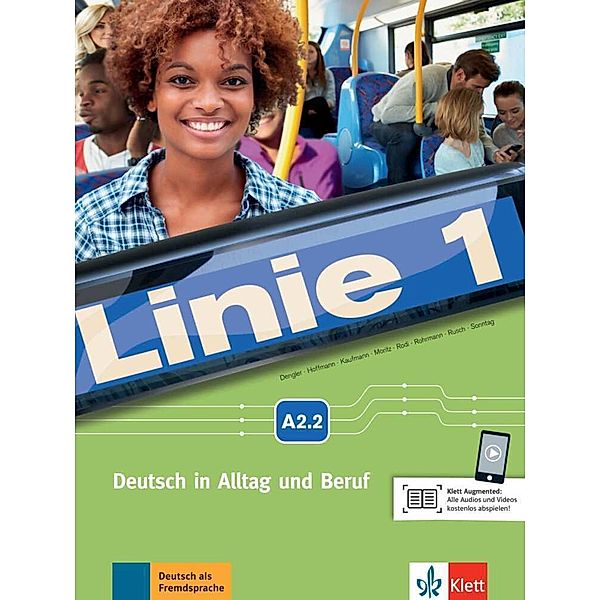 Linie 1 - Kurs- und Übungsbuch A2.2, m. DVD-ROM, Stefanie Dengler, Ludwig Hoffmann, Susan Kaufmann, Ulrike Moritz, Margret Rodi, Lutz Rohrmann, Paul Rusch, Theo Scherling, Ralf Sonntag