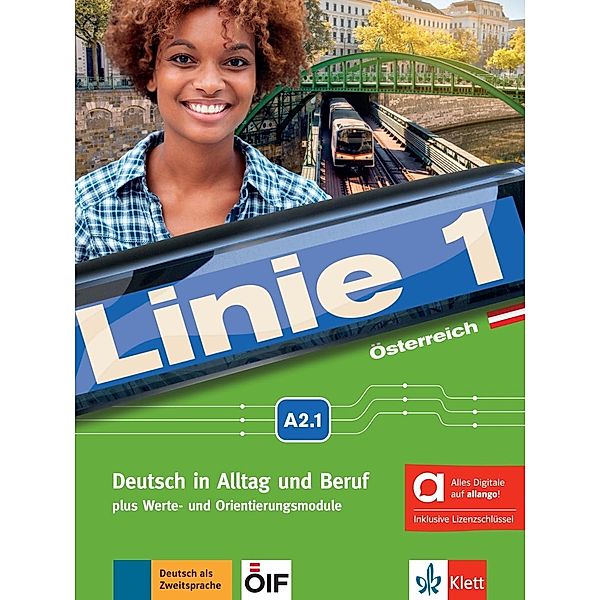 Linie 1 Österreich A2.1 - Hybride Ausgabe allango, m. 1 Beilage