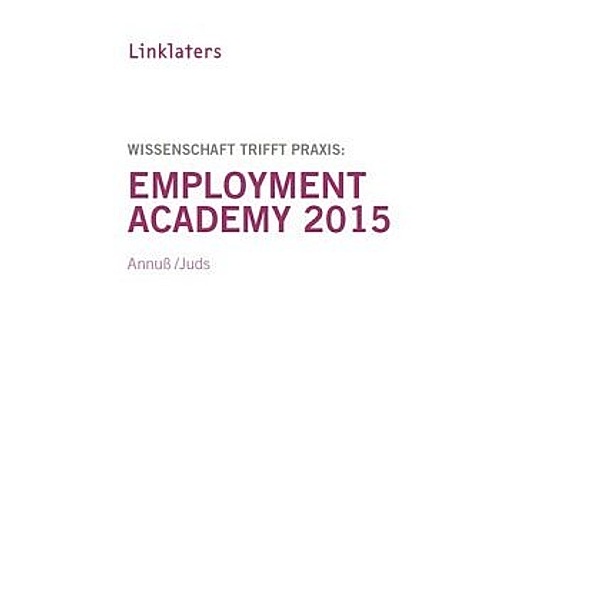 Linklaters Employment Academy 2015