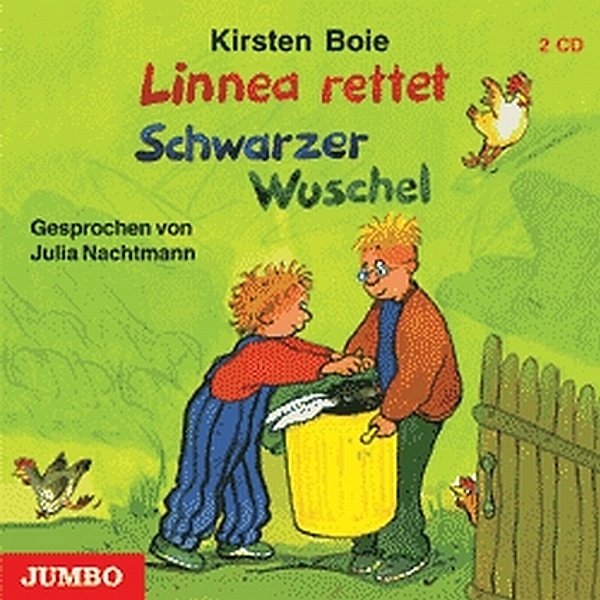 Linnea rettet Schwarzer Wuschel,2 Audio-CDs, Kirsten Boie