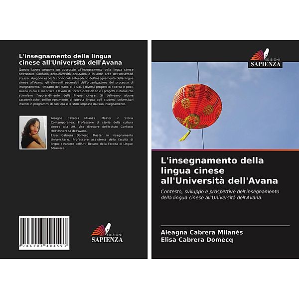L'insegnamento della lingua cinese all'Università dell'Avana, Aleagna Cabrera Milanés, Elisa Cabrera Domecq