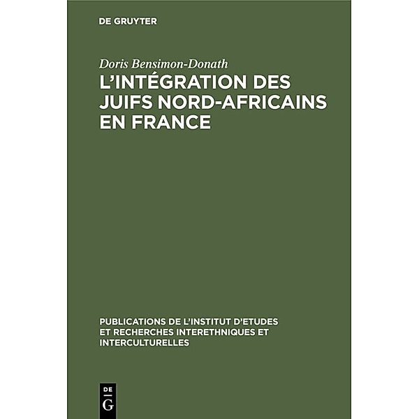 L'intégration des juifs nord-africains en France, Doris Bensimon-Donath