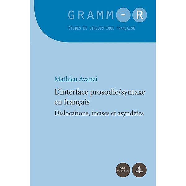 L'interface prosodie/syntaxe en francais, Mathieu Avanzi