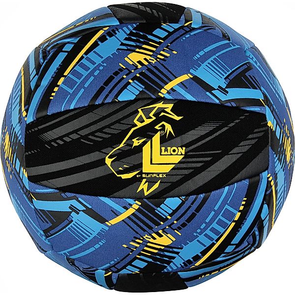 Lion Beach Soccerball blau inkl. Ballpumpe