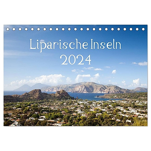 Liparische Inseln (Tischkalender 2024 DIN A5 quer), CALVENDO Monatskalender, Markus Gann