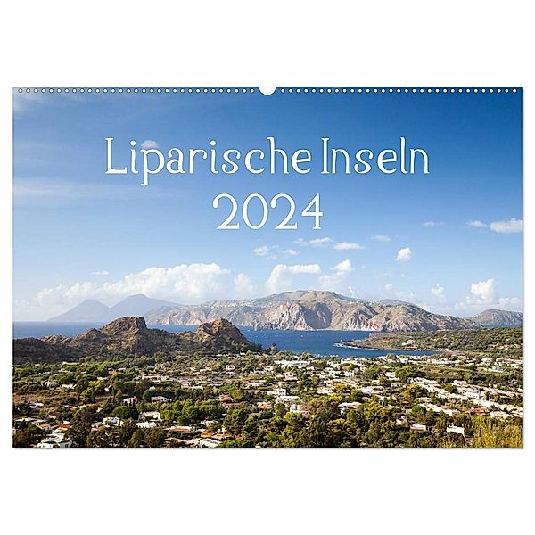 Liparische Inseln (Wandkalender 2024 DIN A2 quer), CALVENDO Monatskalender, Markus Gann