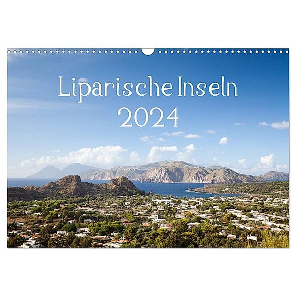 Liparische Inseln (Wandkalender 2024 DIN A3 quer), CALVENDO Monatskalender, Markus Gann