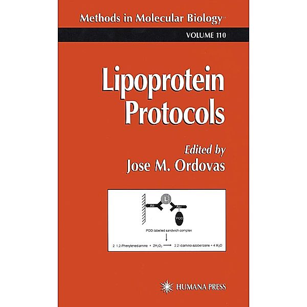 Lipoprotein Protocols / Methods in Molecular Biology Bd.110