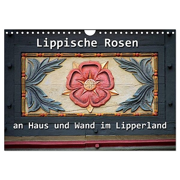 Lippische Rosen (Wandkalender 2025 DIN A4 quer), CALVENDO Monatskalender, Calvendo, Martina Berg