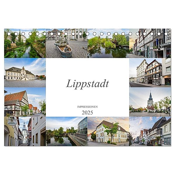 Lippstadt Impressionen (Tischkalender 2025 DIN A5 quer), CALVENDO Monatskalender, Calvendo, Dirk Meutzner