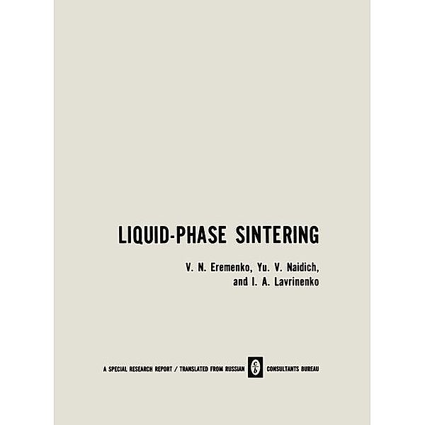 Liquid-Phase Sintering, Valentin A. Eremenko