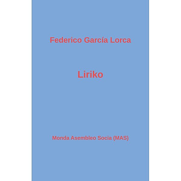Liriko / MAS-libro Bd.192, Federico García Lorca