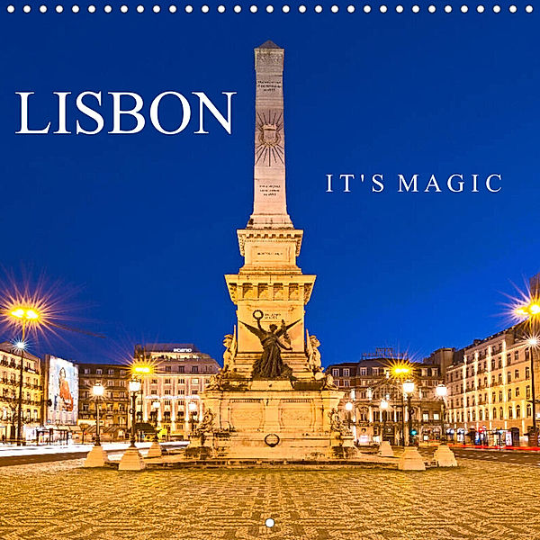 LISBON - IT'S MAGIC (Wall Calendar 2023 300 × 300 mm Square), U boeTtchEr