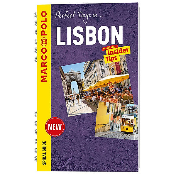 Lisbon Marco Polo Travel Guide - with pull out map