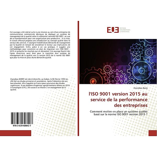 l'ISO 9001 version 2015 au service de la performance des entreprises, Zeynabou Barry