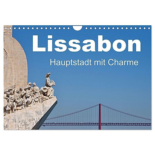 Lissabon - Hauptstadt mit Charme (Wandkalender 2025 DIN A4 quer), CALVENDO Monatskalender, Calvendo, insideportugal