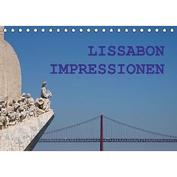 Lissabon Impressionen (Tischkalender 2016 DIN A5 quer), Atlantismedia