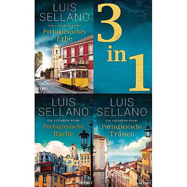 Lissabon-Krimis 1-3: Portugiesisches Erbe / Portugiesische Rache / Portugiesische Tränen (3in1-Bundle), Luis Sellano