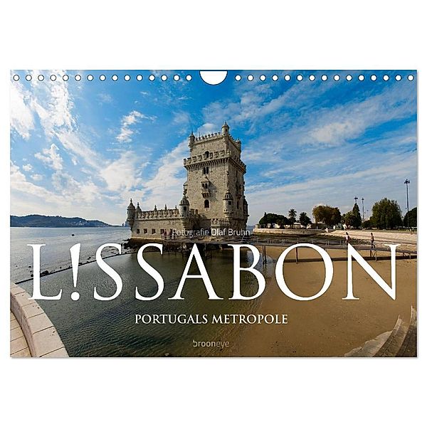 Lissabon - Portugals Metropole (Wandkalender 2025 DIN A4 quer), CALVENDO Monatskalender, Calvendo, Olaf Bruhn