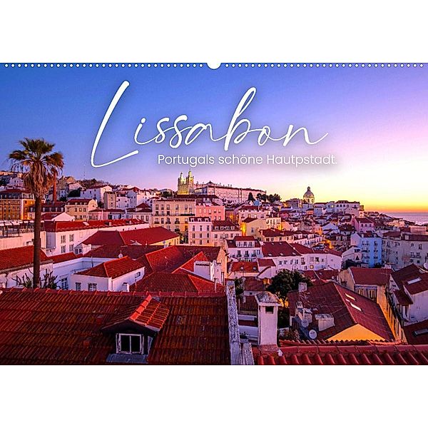 Lissabon - Portugals schöne Hauptstadt. (Wandkalender 2023 DIN A2 quer), SF