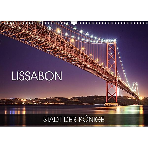 Lissabon - Stadt der Könige (Wandkalender 2023 DIN A3 quer), Val Thoermer