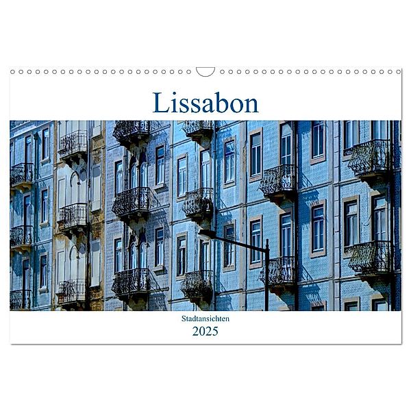 Lissabon Stadtansichten 2025 (Wandkalender 2025 DIN A3 quer), CALVENDO Monatskalender, Calvendo, Jochen Gerken