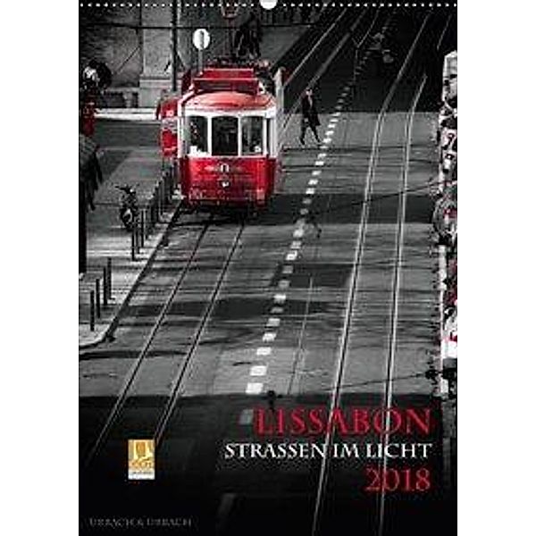 Lissabon - Straßen im Licht (Wandkalender 2018 DIN A2 hoch), Robert Urbach