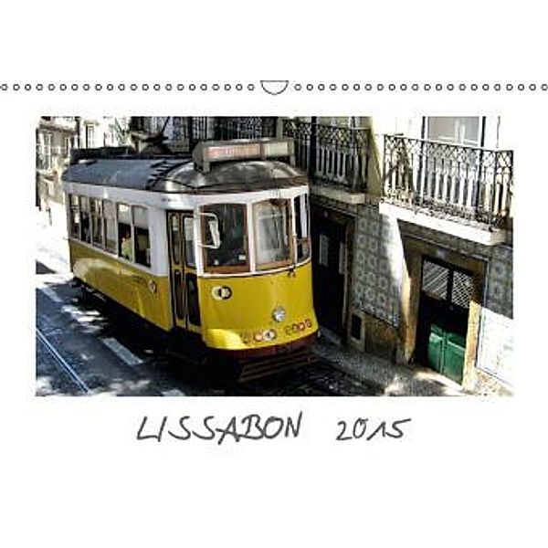 Lissabon (Wandkalender 2015 DIN A3 quer), Andrea Ganz