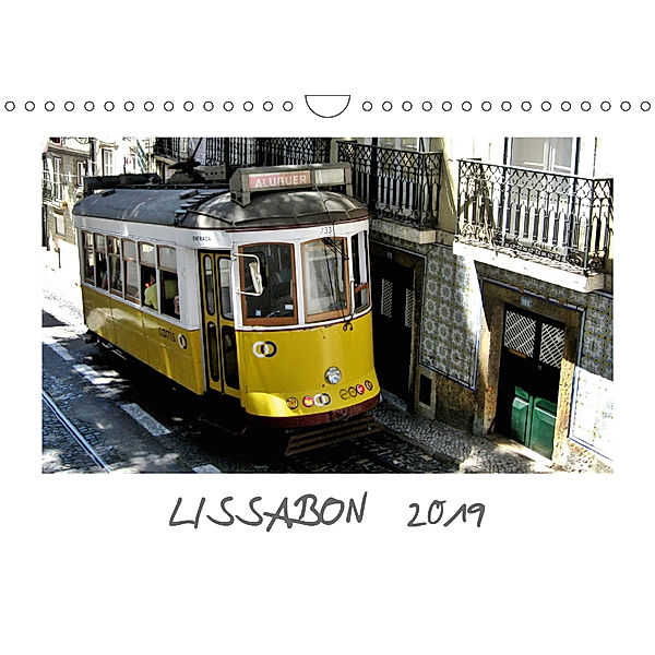 Lissabon (Wandkalender 2019 DIN A4 quer), Andrea Ganz