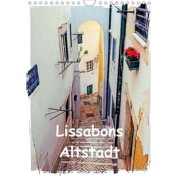 Lissabons Altstadt (Wandkalender 2020 DIN A4 hoch), Gabi Hampe