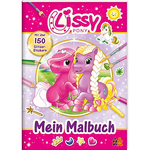 Lissy PONY. Mein Malbuch, m. 150 Beilage