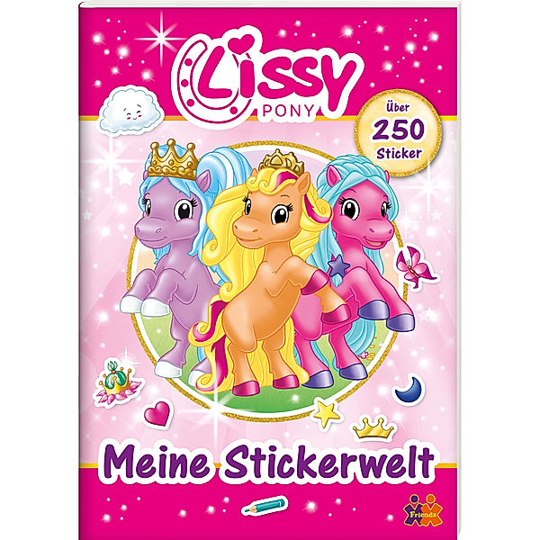 Lissy PONY. Meine Stickerwelt, m. 250 Beilage