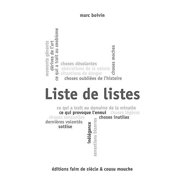 Liste de listes, Marc Boivin