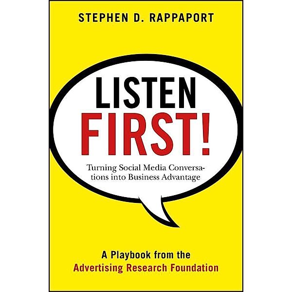 Listen First!, Stephen D. Rappaport