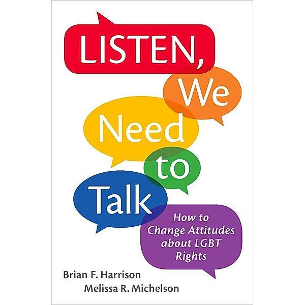 Listen, We Need to Talk, Brian F. Harrison, Melissa R. Michelson