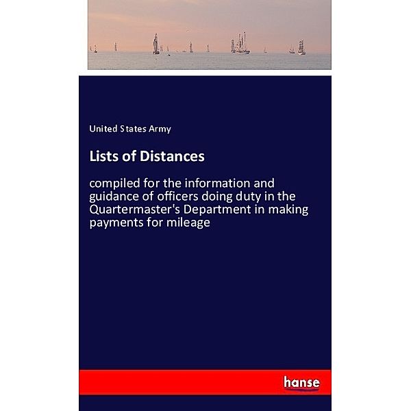 Lists of Distances, United States Army