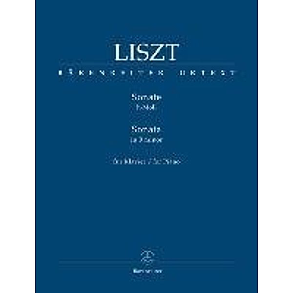 Liszt, F: Sonate (h-Moll) für Klavier, Franz Liszt