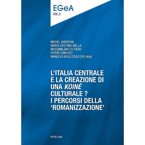 L'Italia centrale e la creazione di una koine culturale?