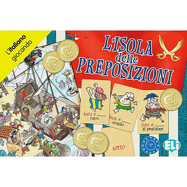 Klett Sprachen, Klett Sprachen GmbH L'Italiano giocando - L'isola delle preposizioni (Spiel)