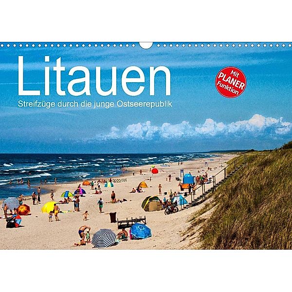 Litauen - Streifzüge durch die junge Ostseerepublik (Wandkalender 2023 DIN A3 quer), Christian Hallweger