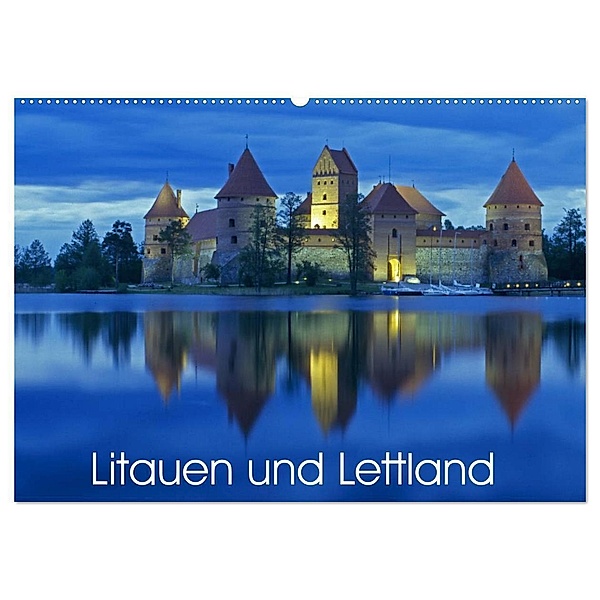 Litauen und Lettland (Wandkalender 2024 DIN A2 quer), CALVENDO Monatskalender, Matthias Hanke